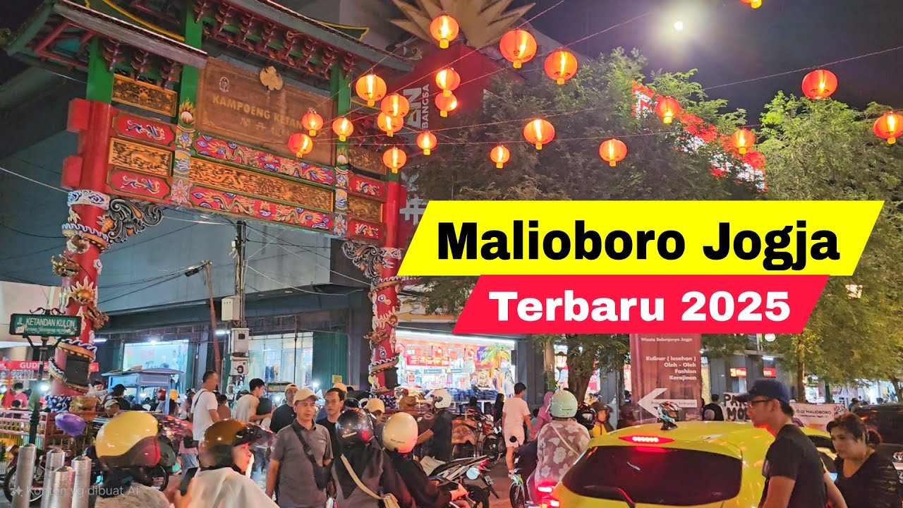 Suasana Kota Jogja Dan Malioboro Yogyakarta Terkini Saat Libur Panjang | Wisata Jogja Terbaru 2025