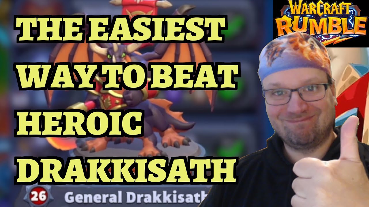 HEROIC General Drakkisath - Blackrock Mountain Campaign Guide - Warcraft Rumble F2P