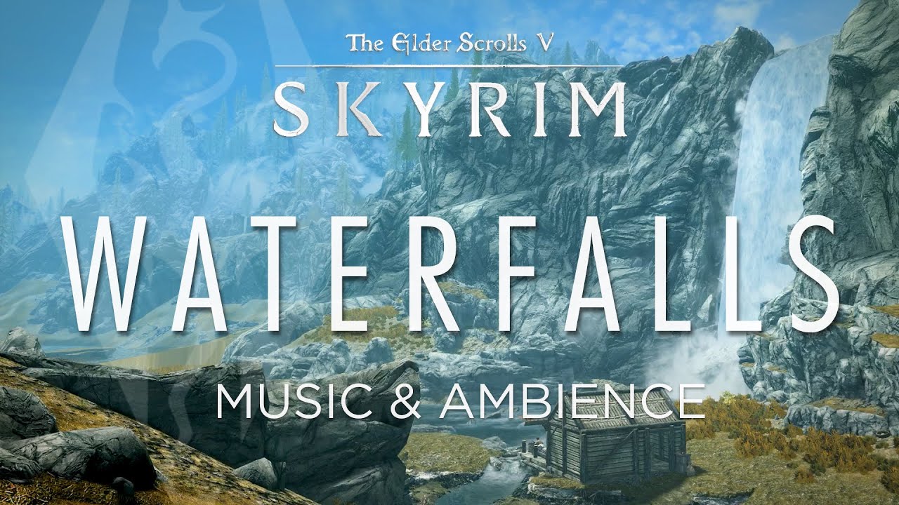 Waterfalls of Skyrim | Music and Ambience with @lostmusicco