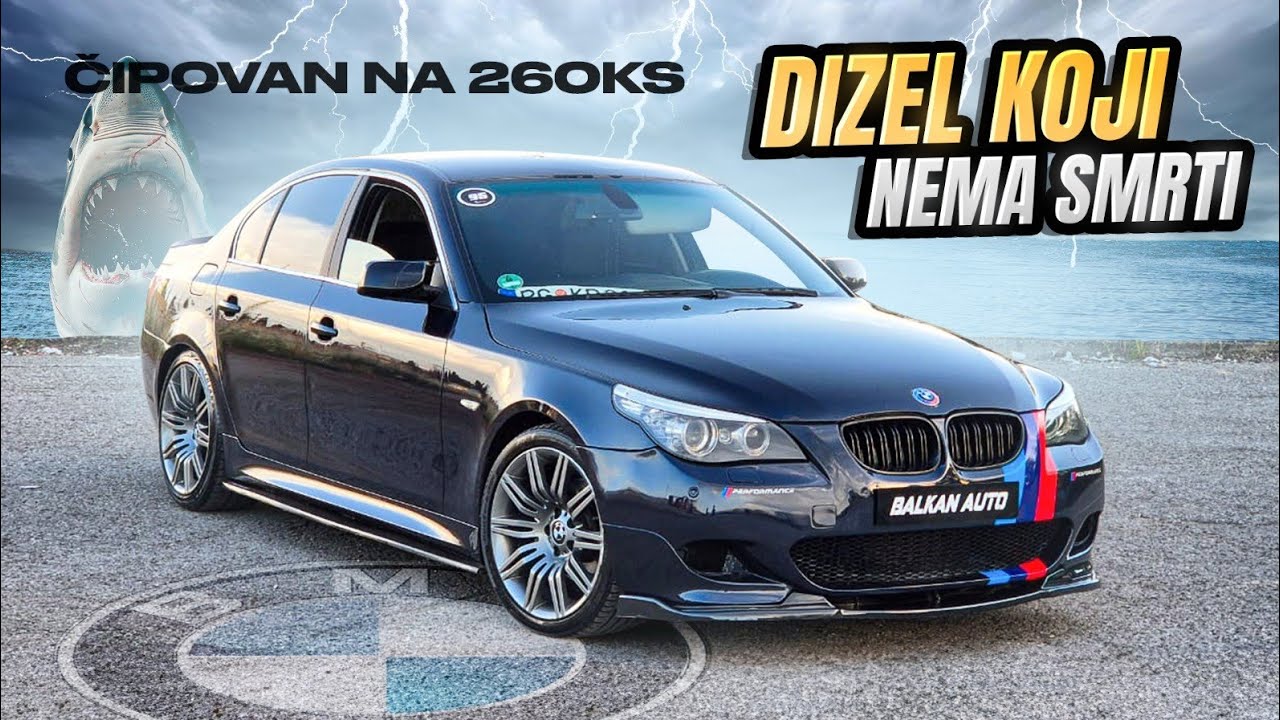 M57 PA SVI OSTALI - BMW E60 525d sa 260 KS i 500NM * stage 1 + downpipe