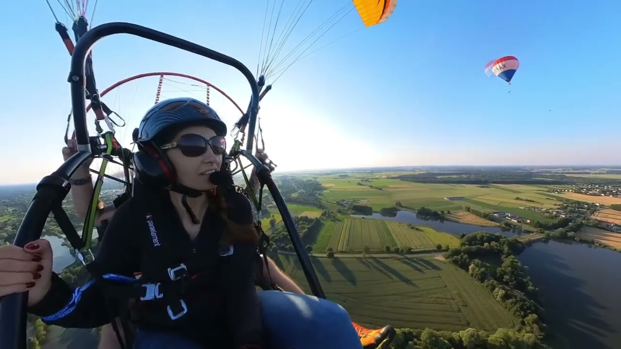 Lot Motoparalotnią - Strumień (K)