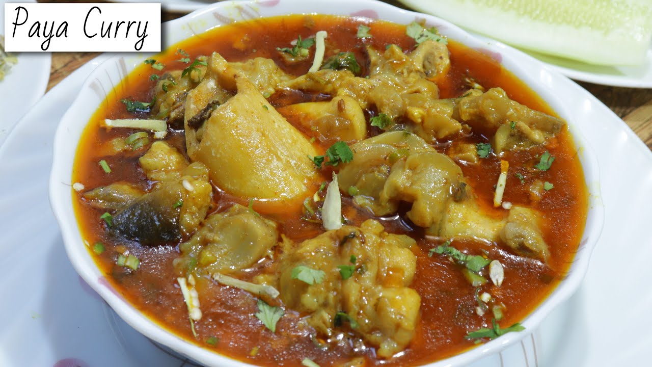Bade ke Paye (PAYA Soup Muslim Style PAYA Curry) Eid-Ul-Adha Special