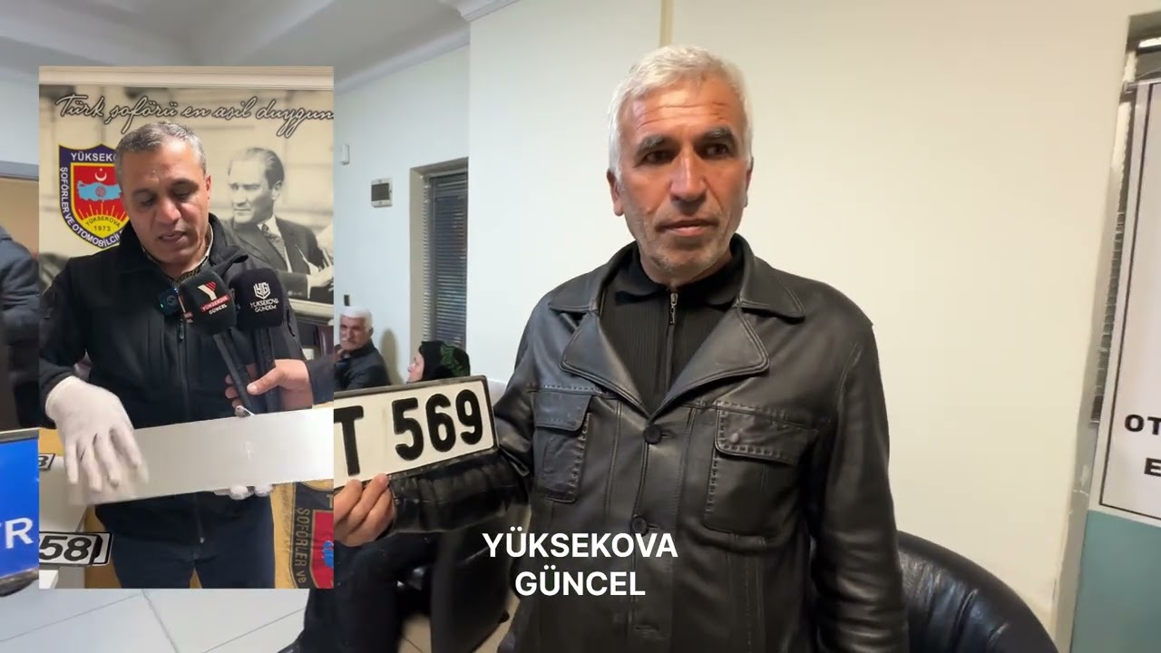 Yüksekova’da APP Plaka Düzenlemesi Yoğunluğu