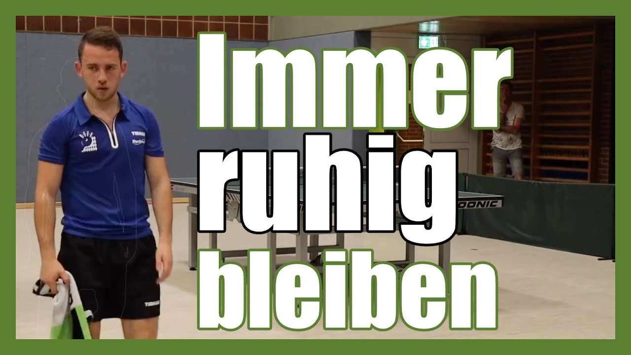 Nervös im 5. Satz? | Tischtennis Tipps | Mental Training
