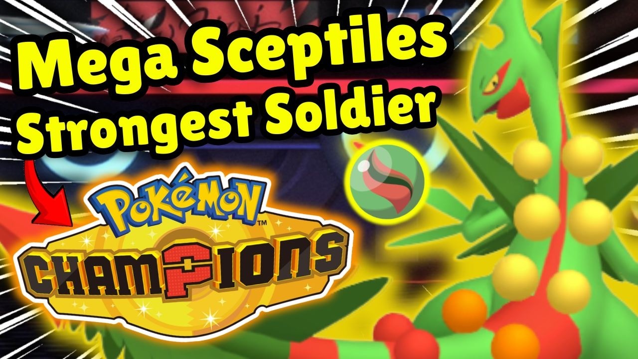 Умоляю вас использовать Мега-Скептила в Pokemon Champions! Рейтинговая система VGC!