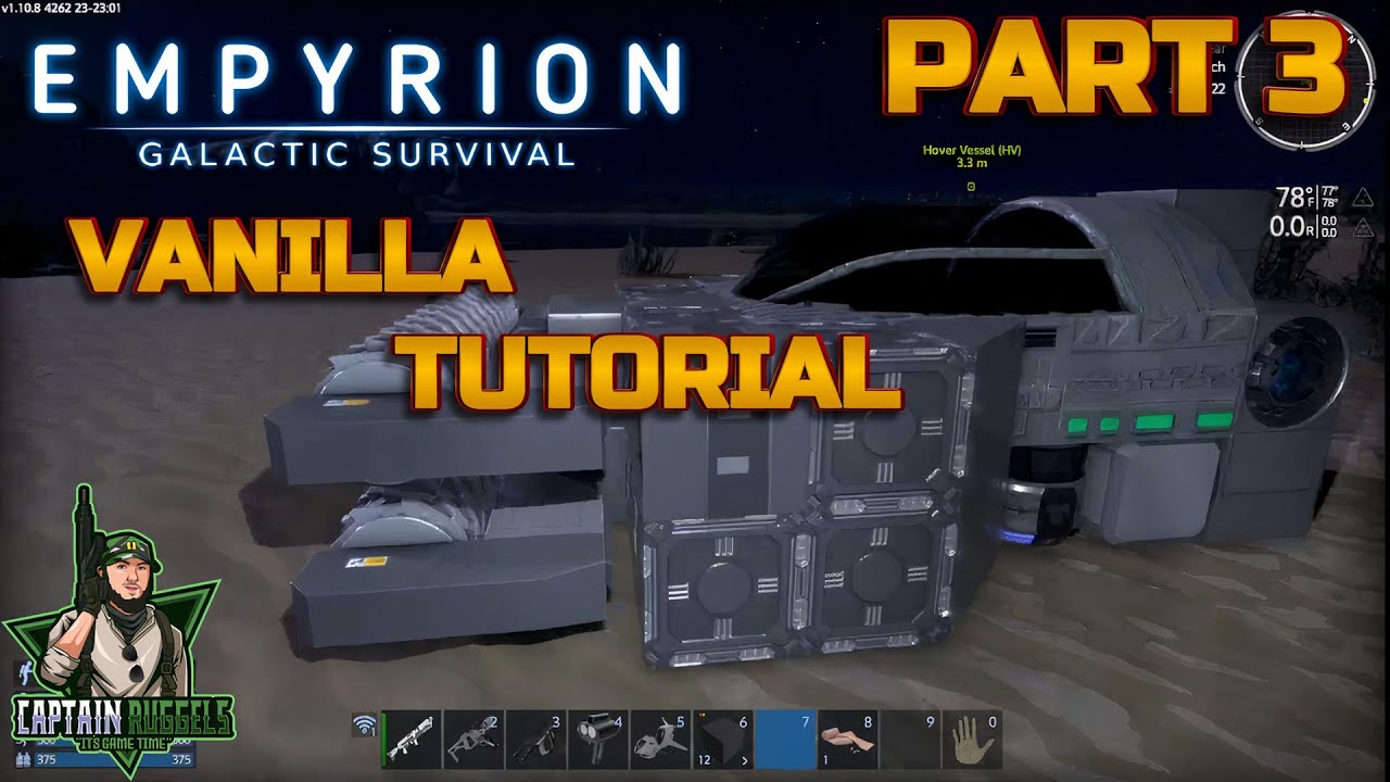 Survive and Thrive: Empyrion Tutorial on Food, Medicine, and Hovercrafts