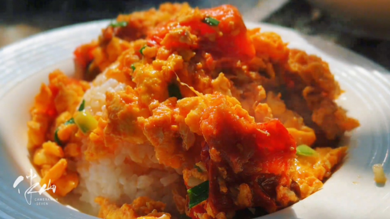 Tomato and Egg Rice