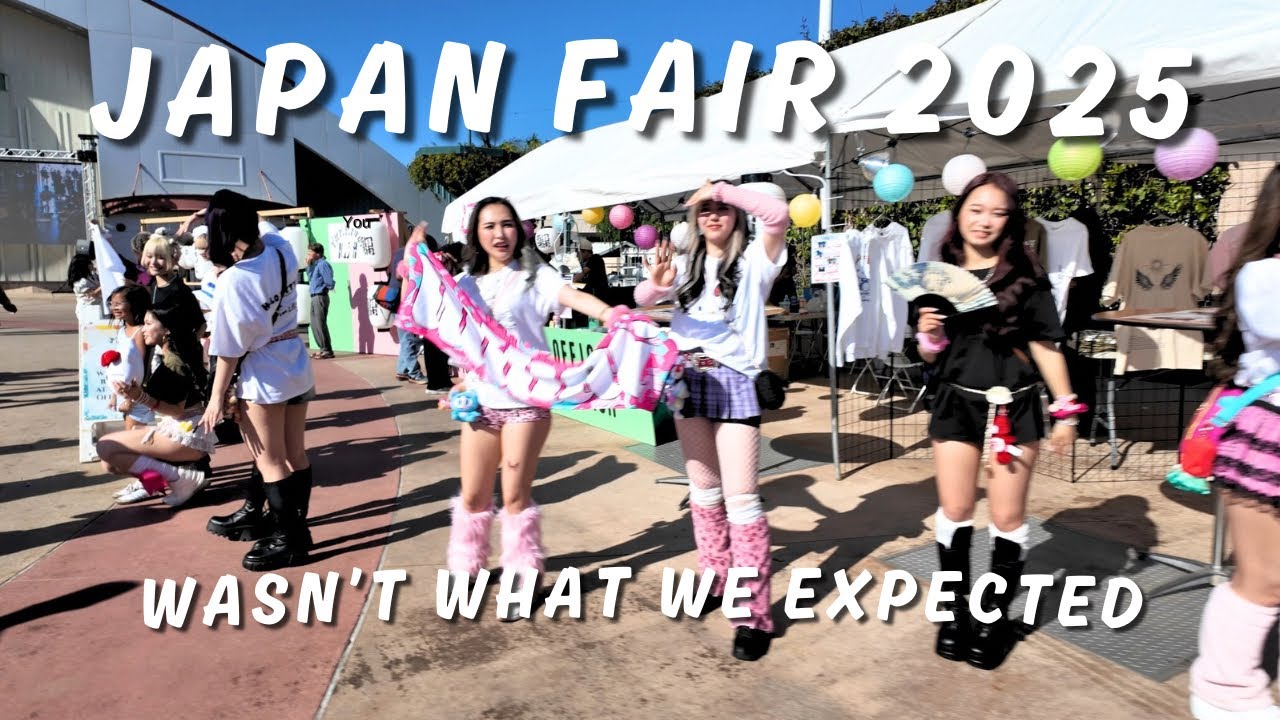 Japan Fair at the OC Fairgrounds - We went to see why it reviewed so poorly
