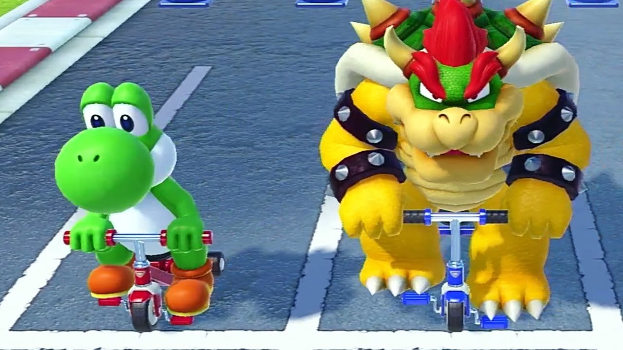 Super Mario Party / Minigame / Yoshi vs Bowser vs Donkey Kong vs Peach /Adreanna