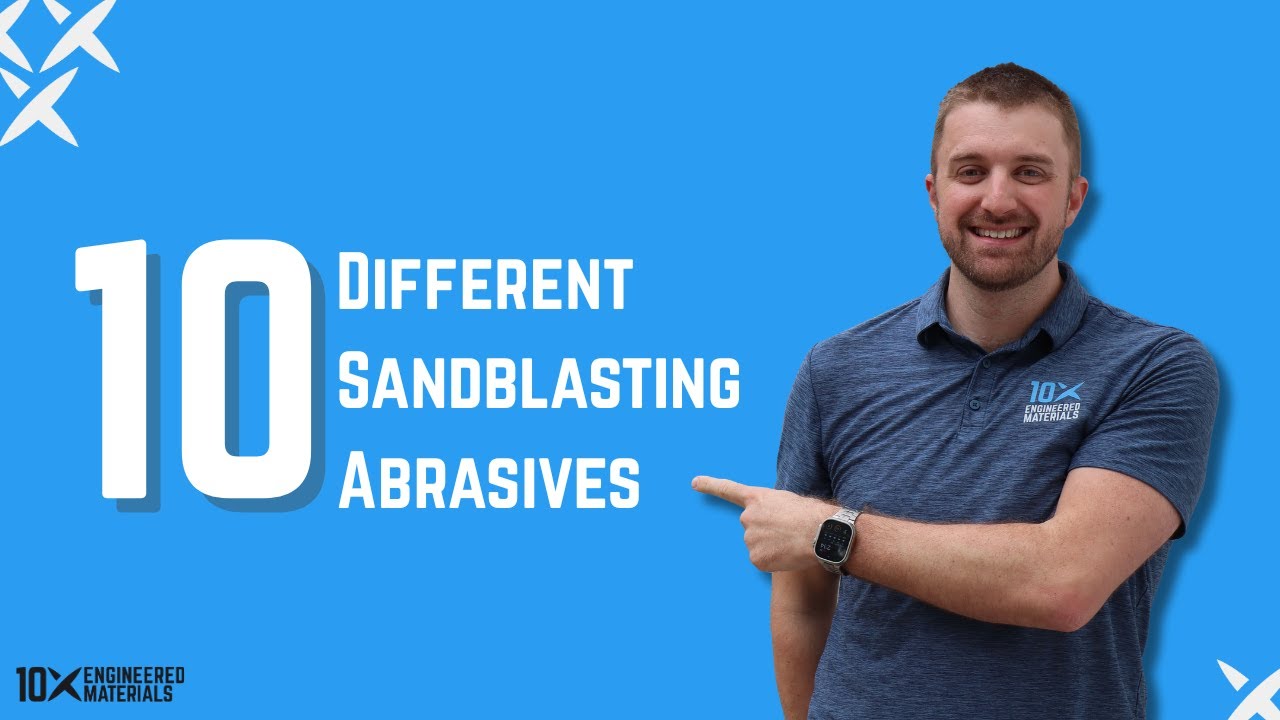 10 Different Abrasive Types For Sandblasting - Which Should You Choose? #sandblasting #abrasivemedia
