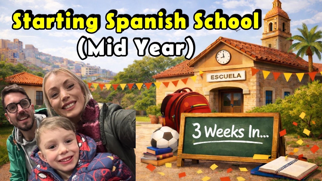Starting School in Spain 🇪🇸 (Mid-Year) | Our Honest Experience After 3 Weeks