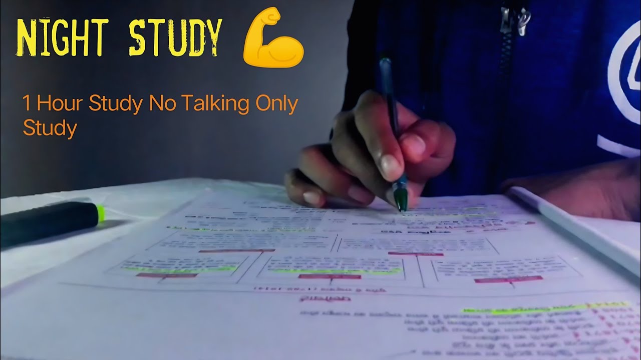 1 Hour Focus Study | Soft Music | No Talking | MSI Study Session 