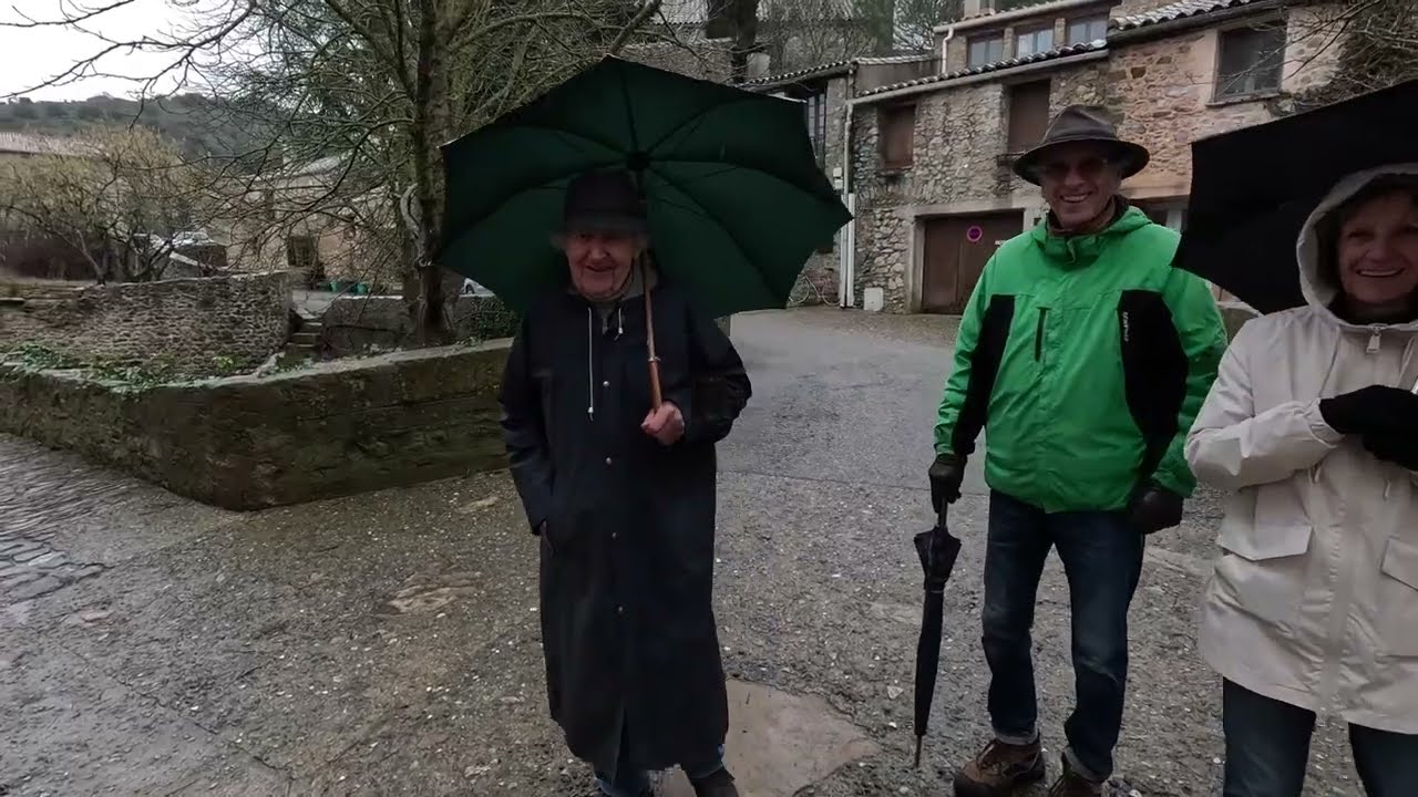 C'est dans L'Aude !!! Villerouge Termenès Mardi 20 Janvier 2025 Pluie  4K