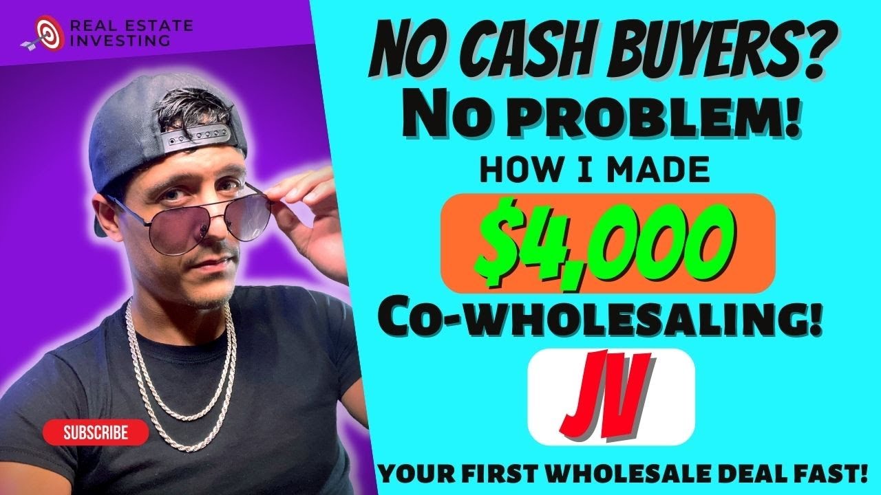 How to JV (Joint Venture) to get your first Wholesale Deal in Real Estate