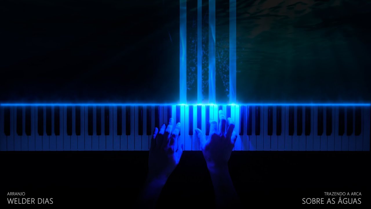 Sobre As Águas - Trazendo A Arca | Toque No Altar | Teclado Tutorial Piano Cover