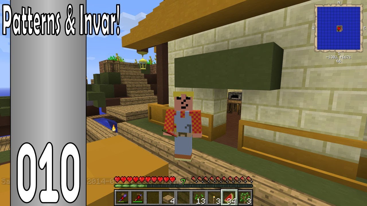 FTB Agrarian Skies - S01E10 - HOW TO make casts and Invar Ingots -Tinkers' Construct - #FrostFire