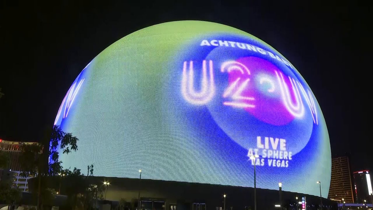 James Dolan's sketch of the Sphere becomes reality as the venue opens with a U2 show in Las Vegas