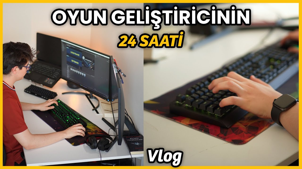 Bir Günüm NASIL Geçiyor ? - İTÜ | Oyun GELİŞTİRİCİSİ Olmak - vlog