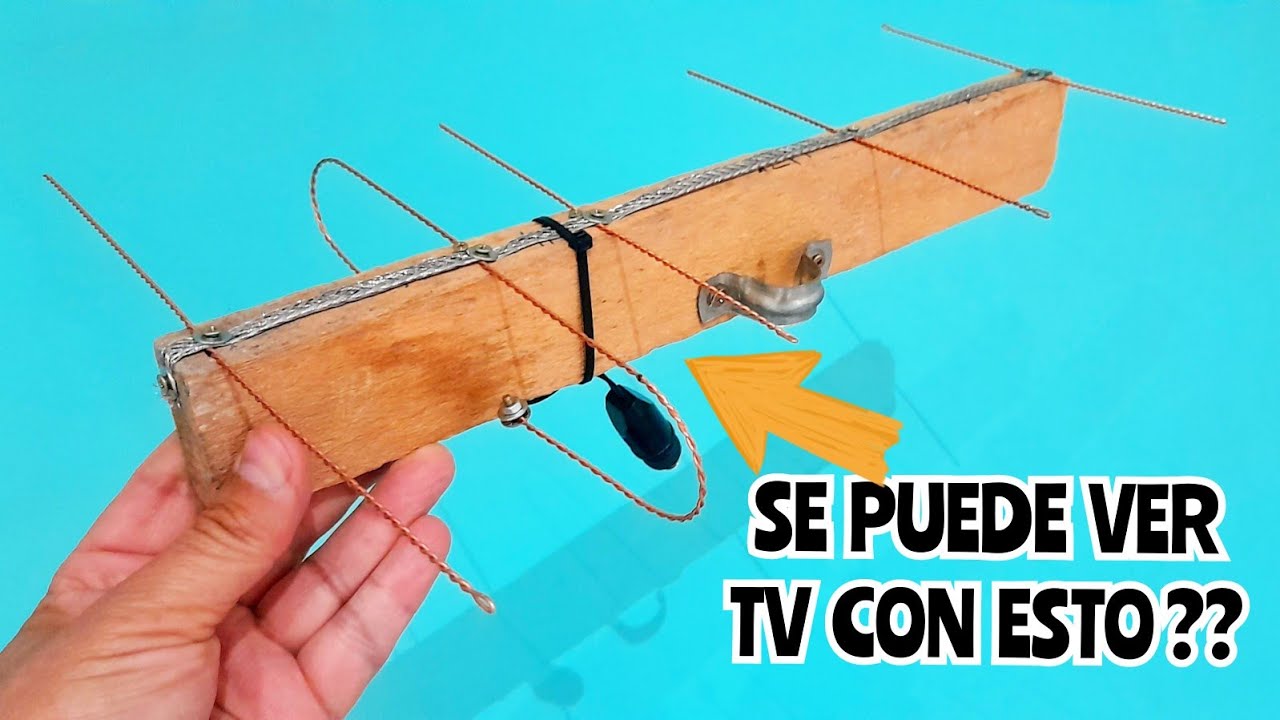 antena experimental yagi de coaxial