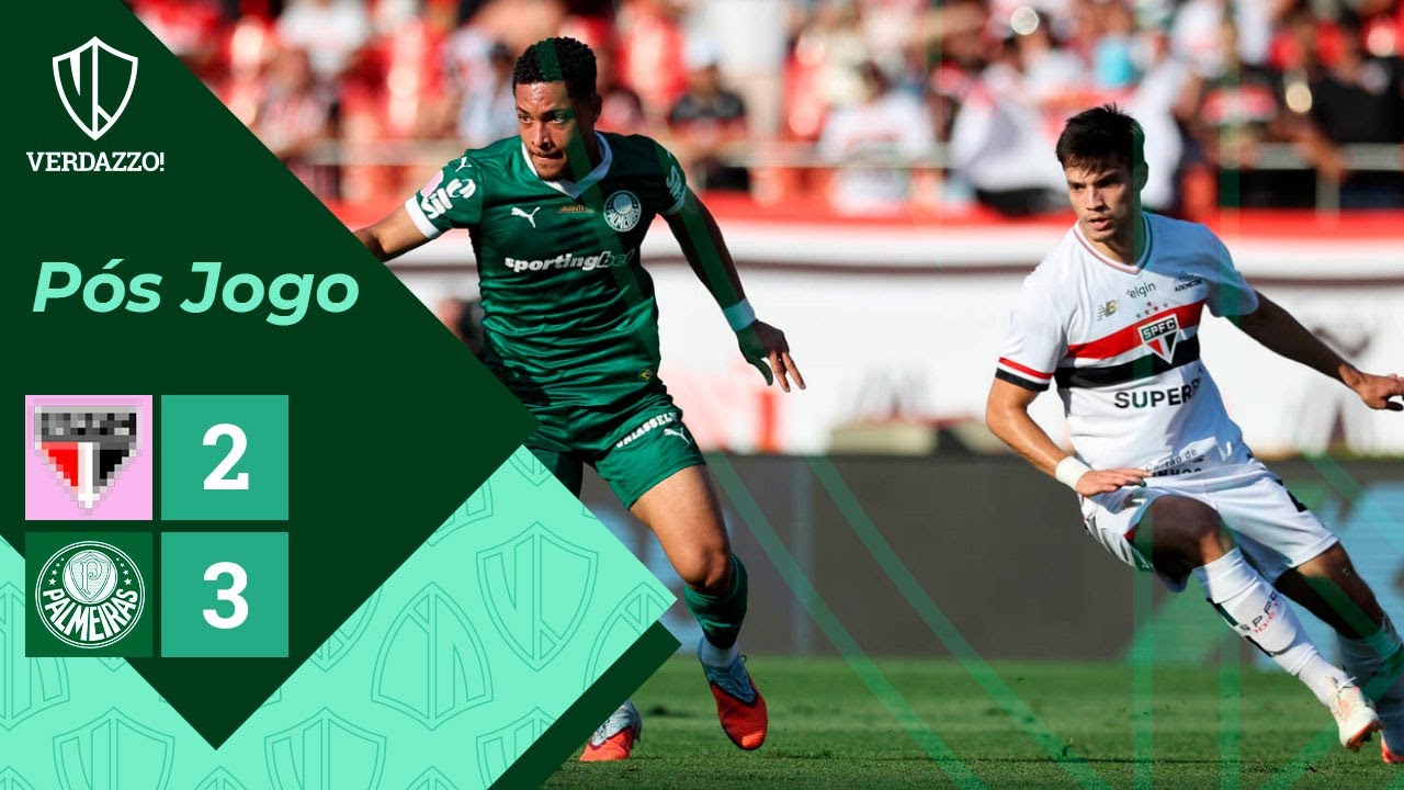 P&oacute;s-jogo S&atilde;o Paulo x Palmeiras