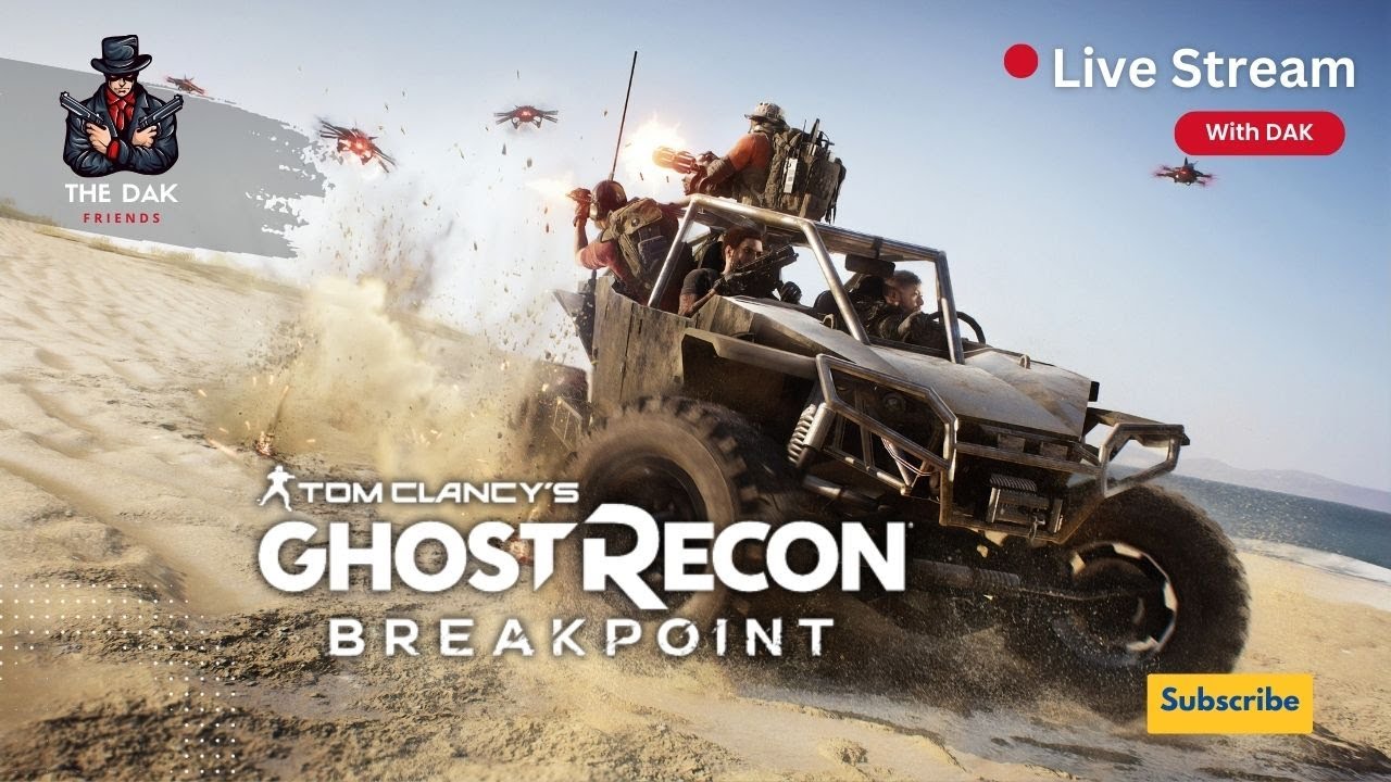 🔴 LIVE | Ghost Recon Breakpoint Tactical Gameplay 🔥 Stealth, Combat & Exploration