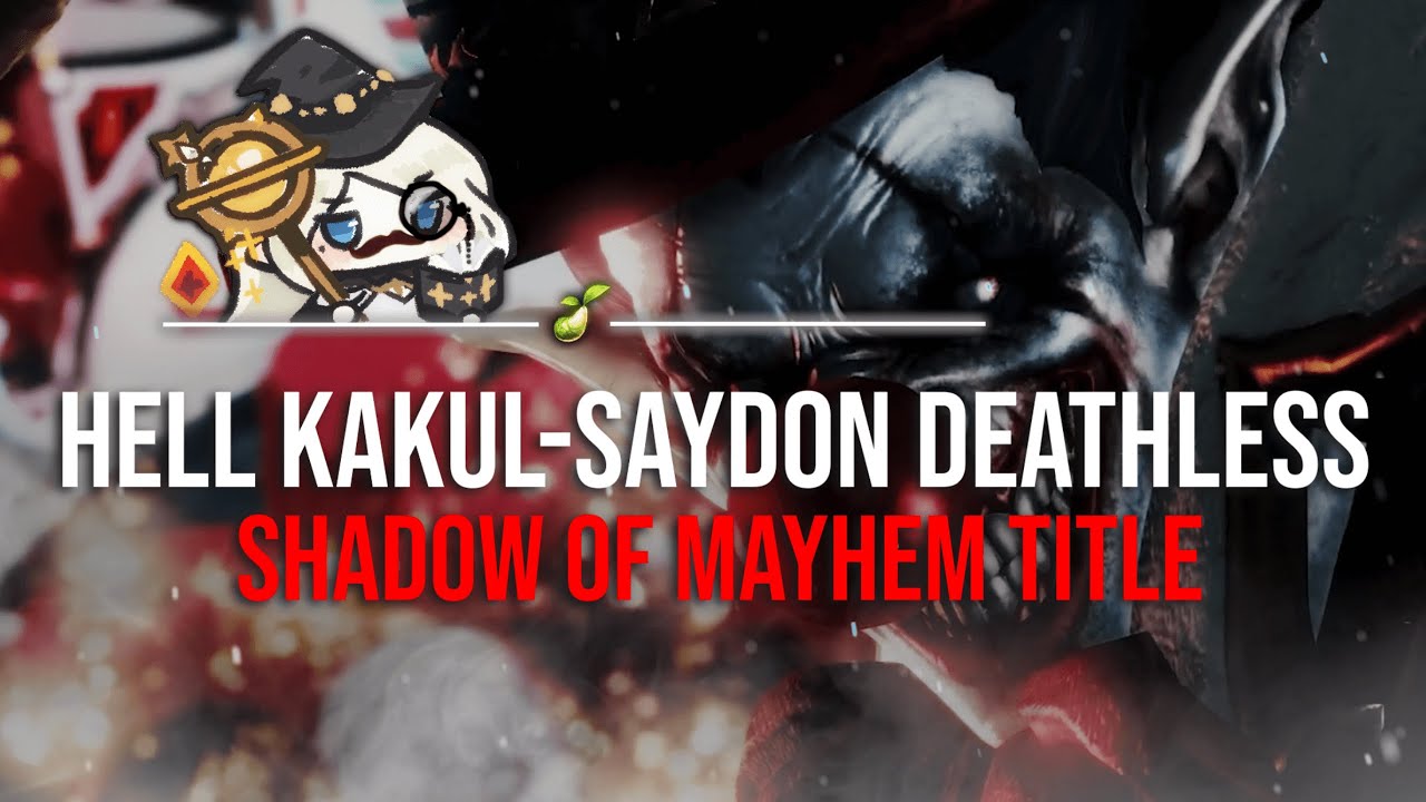 LOST ARK - Deathless Hell Kakul-Saydon 'Mayhem Shadow' Title