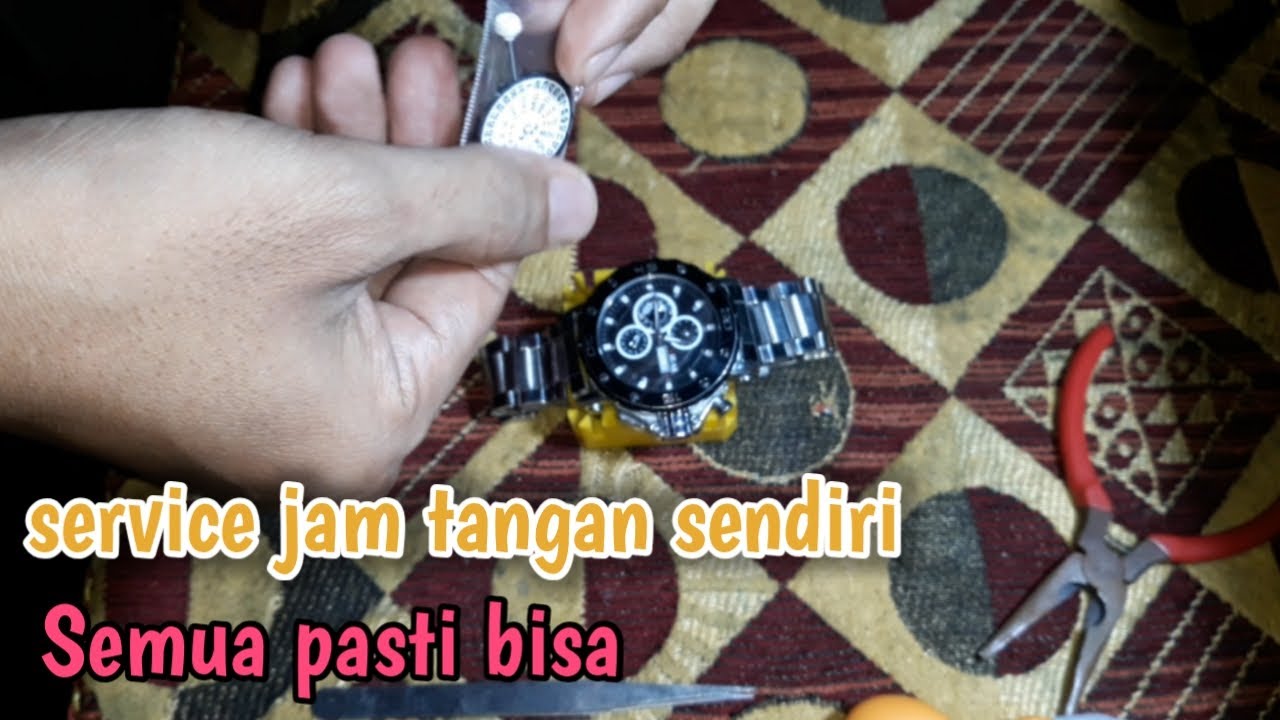 CARA MENGGANTI MESIN JAM TANGAN BRAND VIRAL