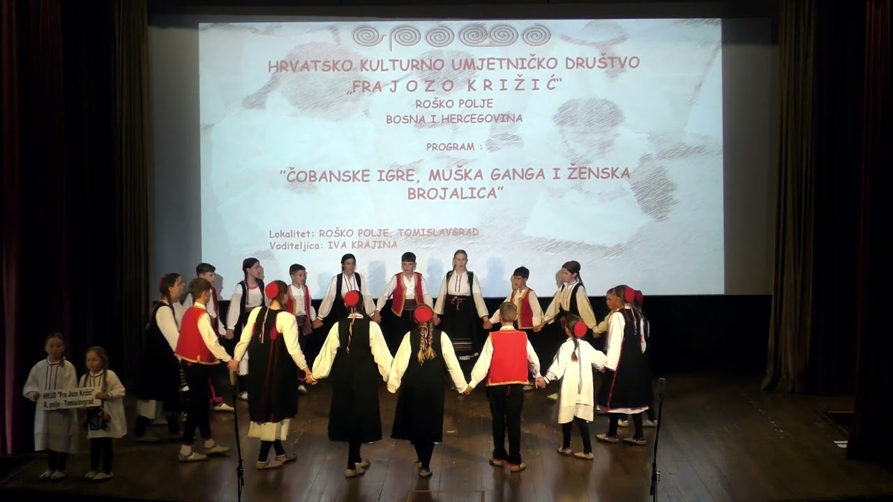 Čobanske igre, muška ganga i ženska brojalica - HKUD 