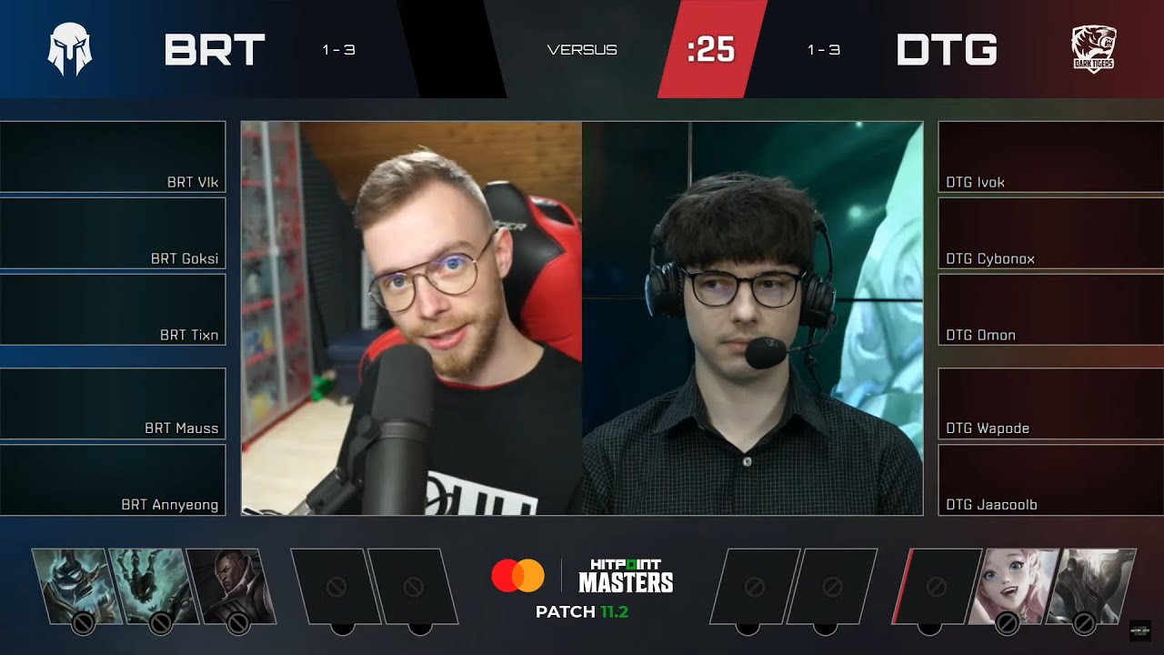 Brute vs Dark Tigers @ Masters Spring 2021 | 5. kolo