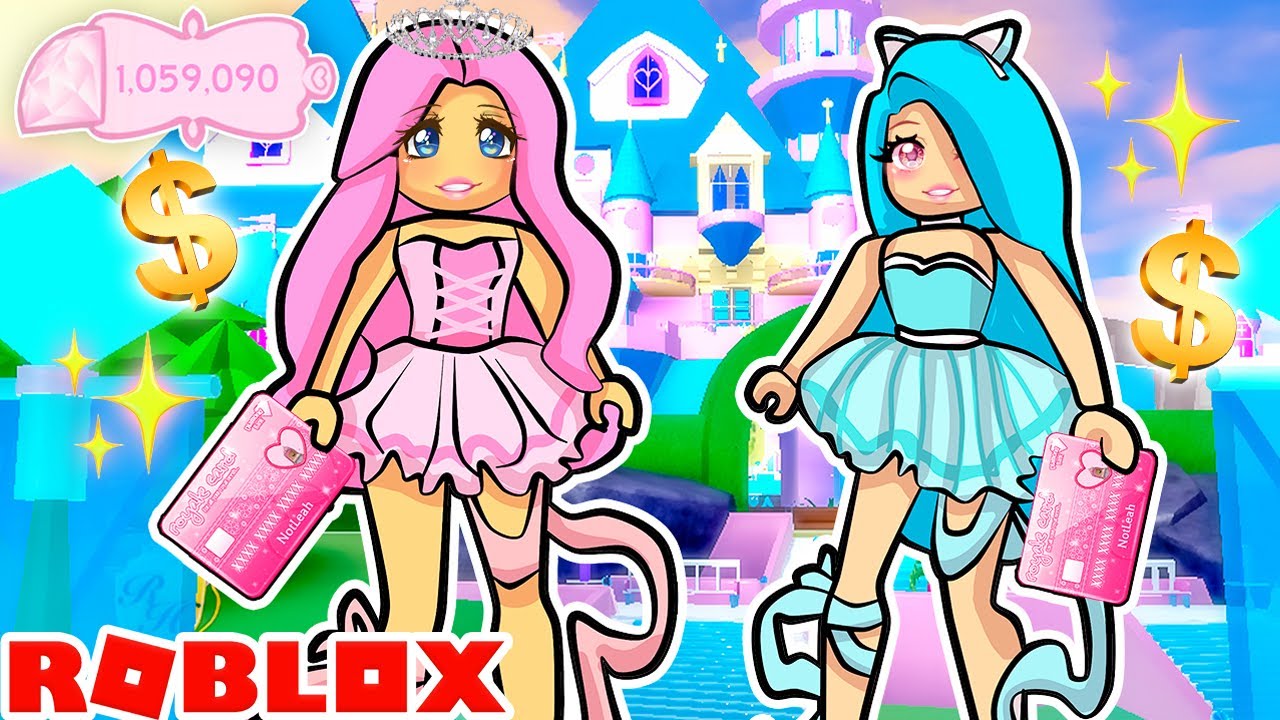 We Went On An UNLIMITED SPENDING SPREE In Royale High...Roblox