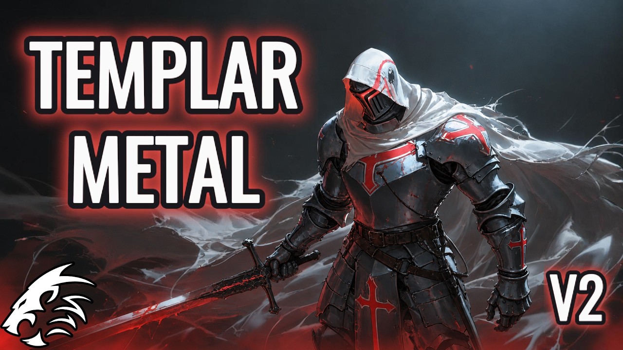[1 Час] TEMPLAR METAL V2 ⚜️⚔️ | Священная Война и Эпические Боевые Гимны 🛡️