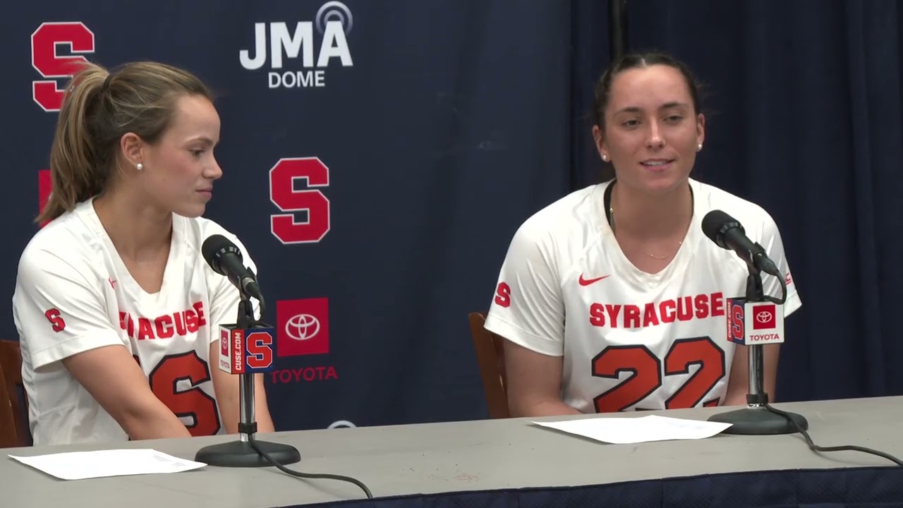 Syracuse women's lacrosse Post Game Press Conference vs. Virginia Tech 03/06/2026
