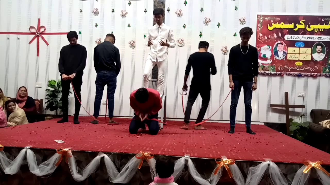 Christmas Tablo By Youth || Annual Christmas Program || Pastor Naveed Alam
