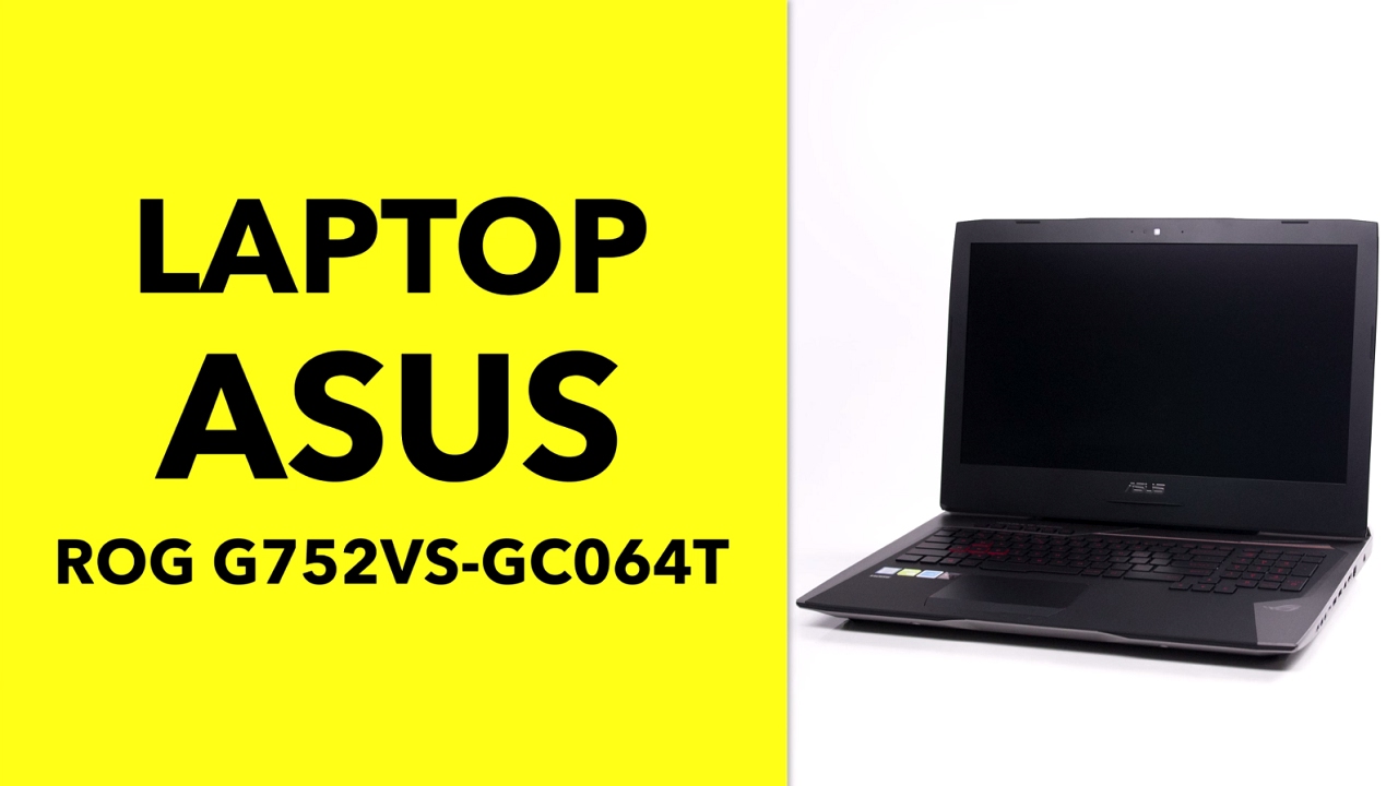 ASUS ROG G752VS-CG064T - dane techniczne - RTV EURO AGD