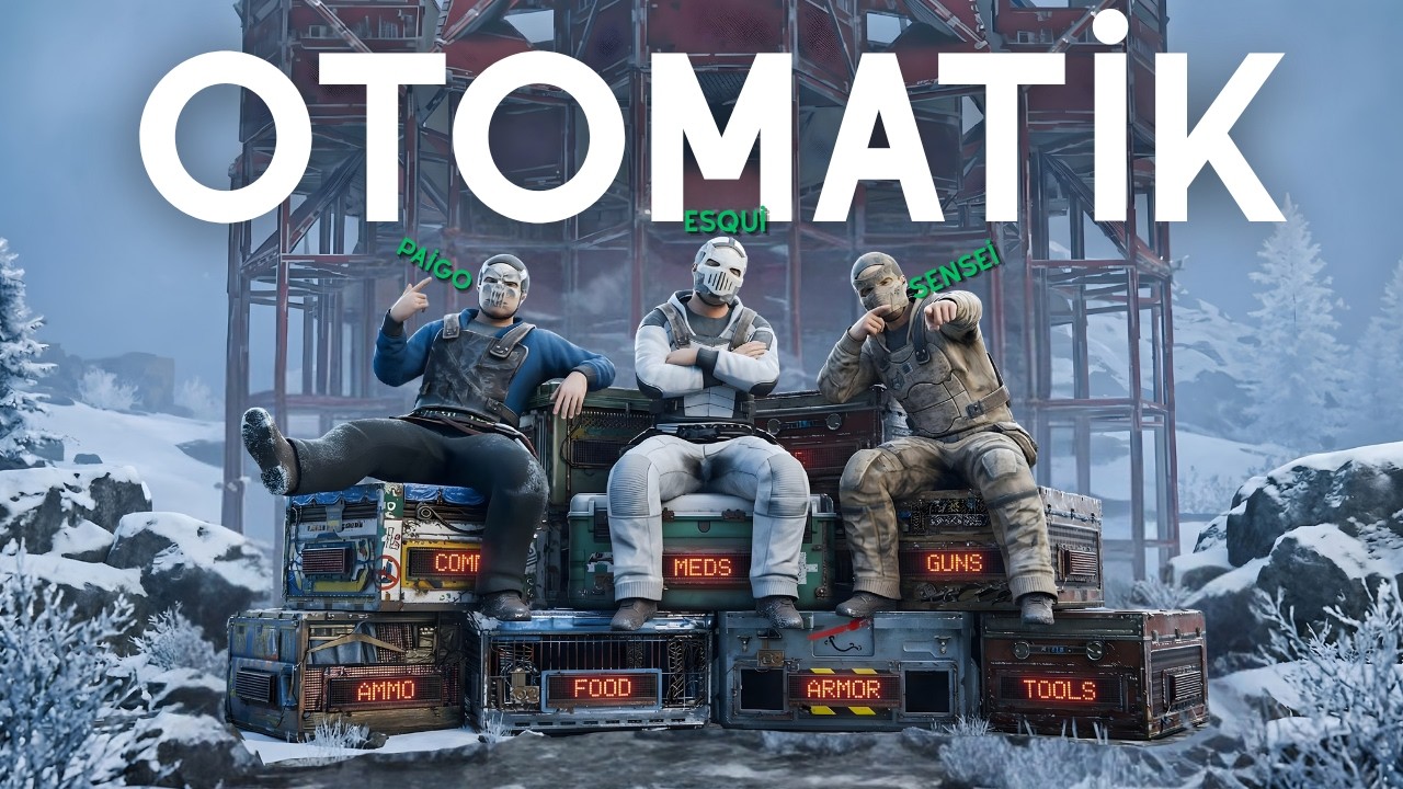 24 SAAT BOYUNCA FULL OTOMATİK SANDIK ODALI EVDE YAŞAMAK (10 RAİD) ! | Rust T&uuml;rk&ccedil;e