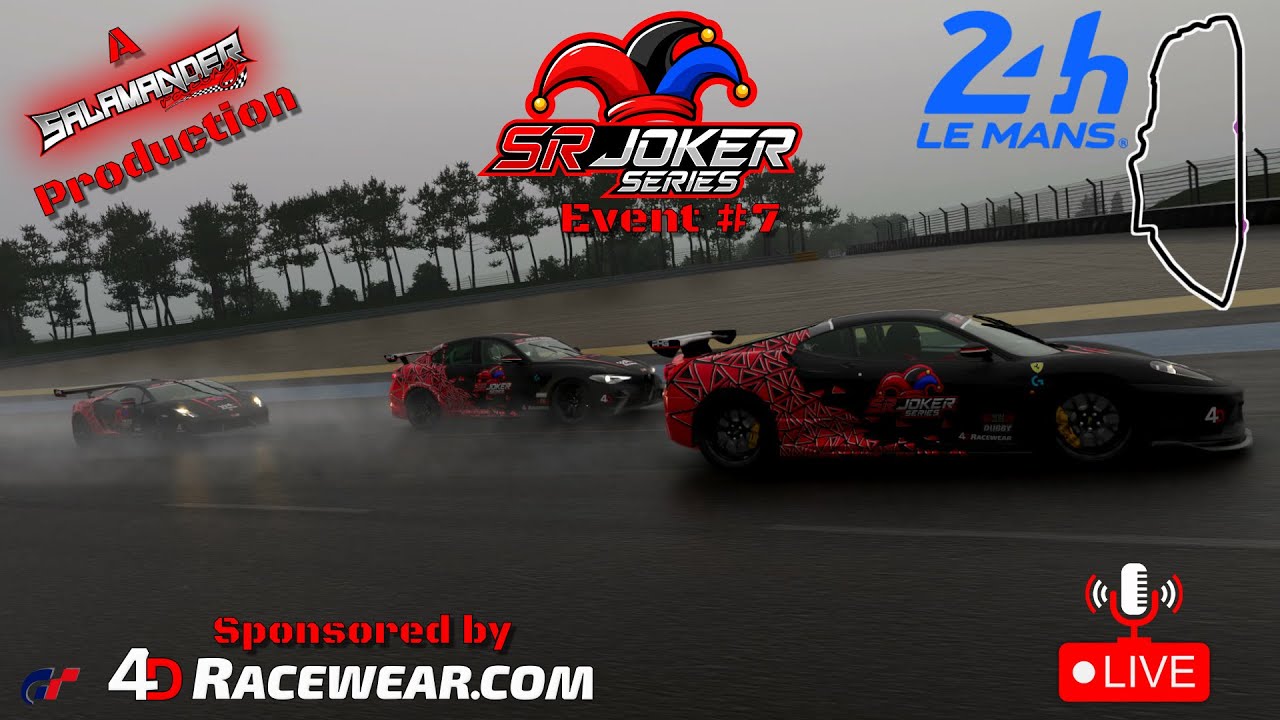 LIVE BROADCAST - Gran Turismo 7 - SR Joker Series Event #7 @ LeMans