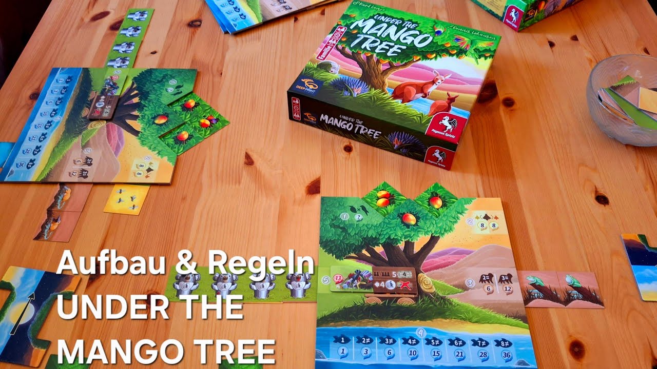 Tolles Familienspiel UNDER THE MANGO TREE // #brettspielvibes