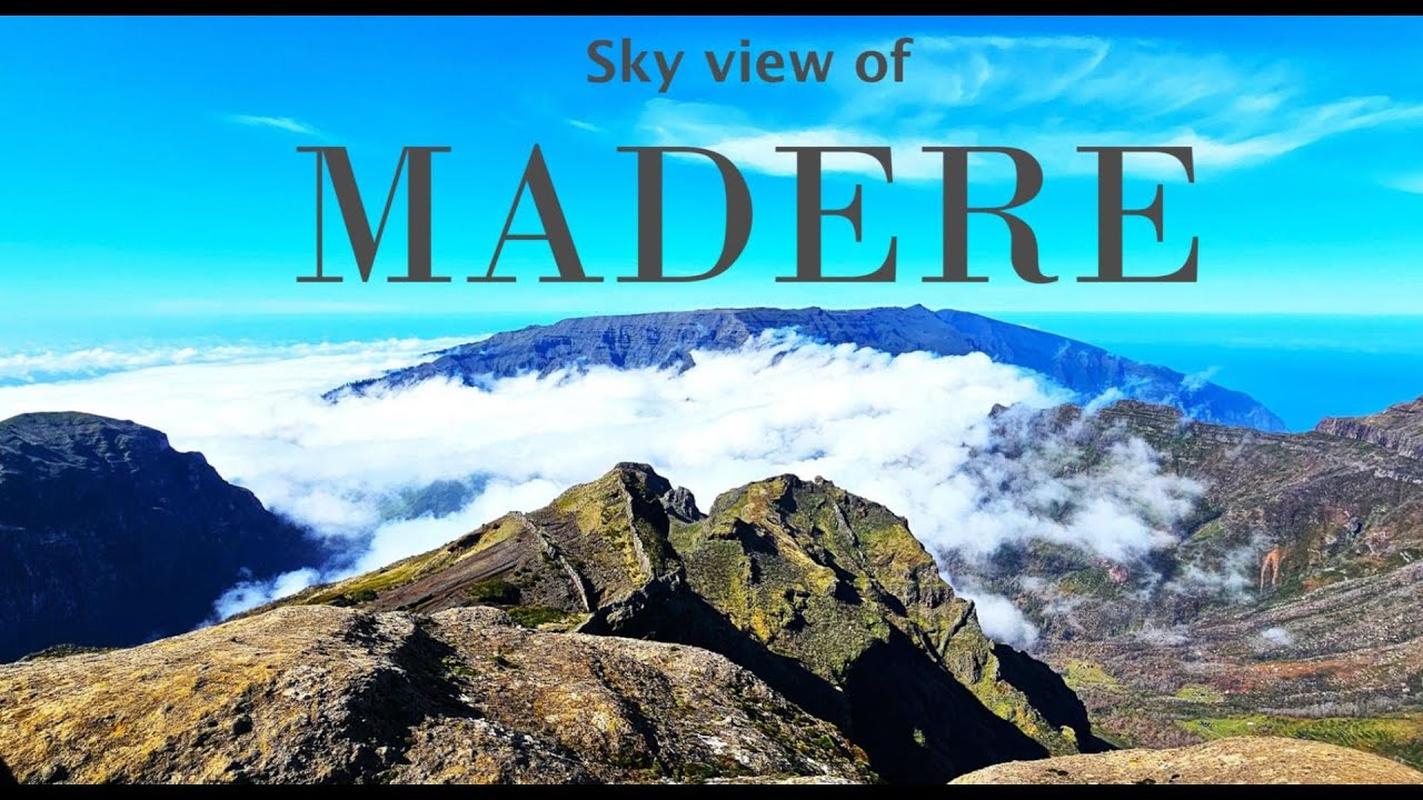 Sky view of Madère