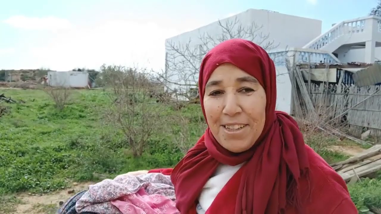 هيا ننشر  الملابس على الغابة