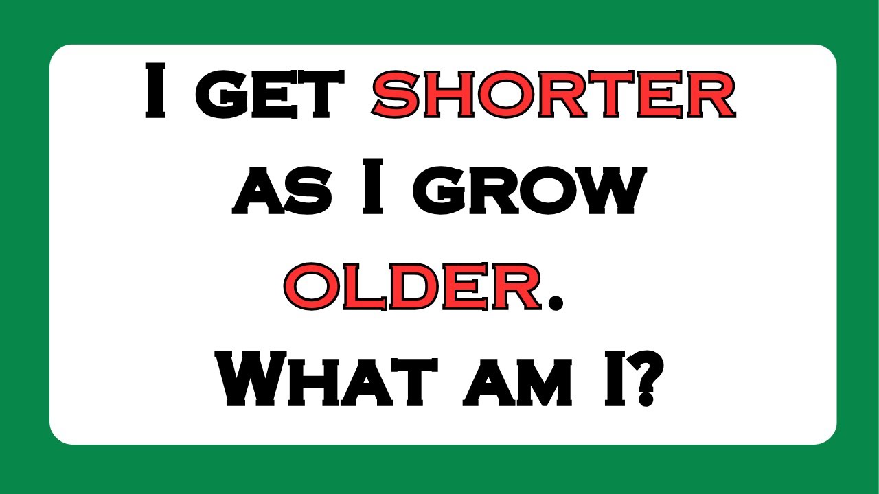 20 Riddles Only The Smartest People Can Solve
