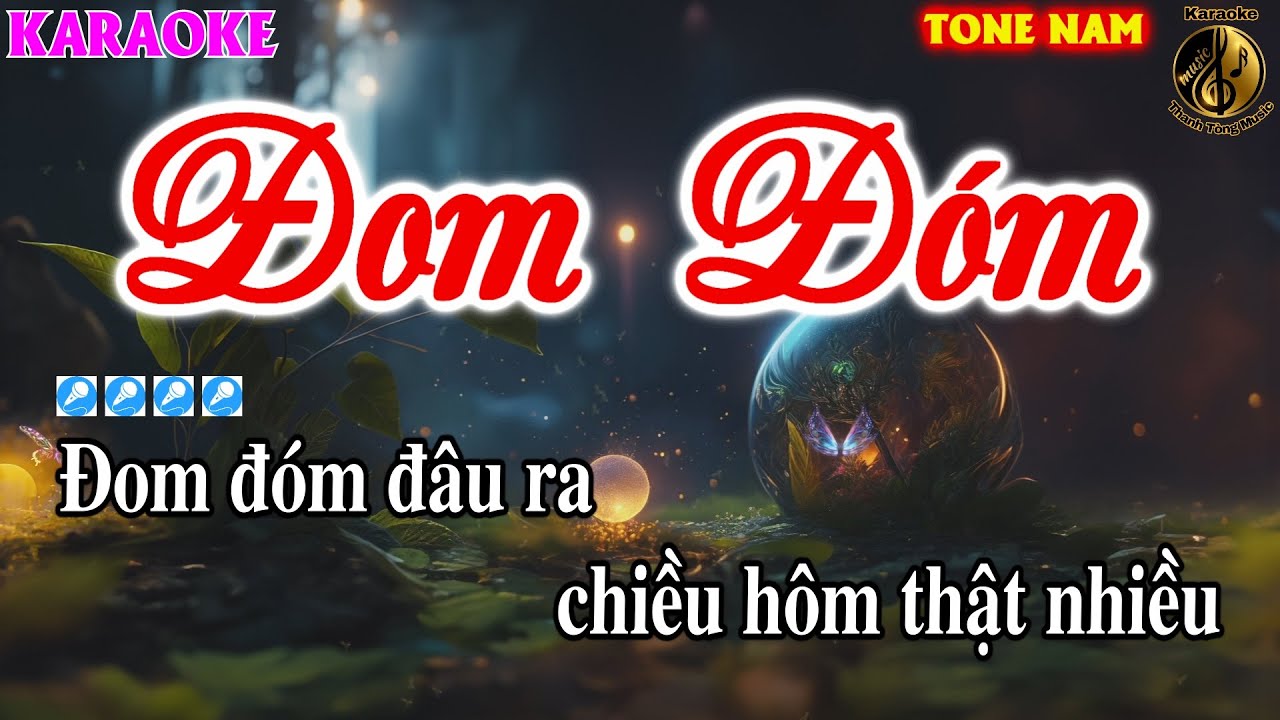 Karaoke Đom Đóm Tone Nam
