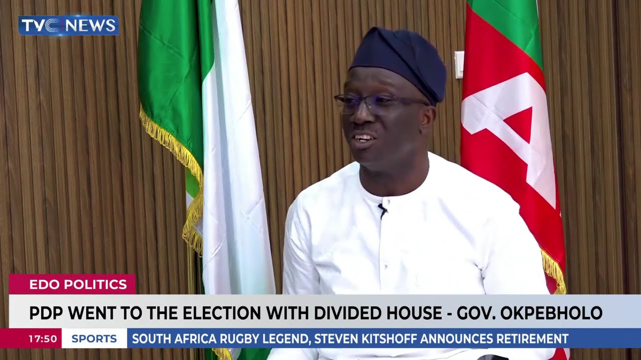 We Have Improved IGR From N6BN To Over 10BN In Edo State - Governor Okpebholo