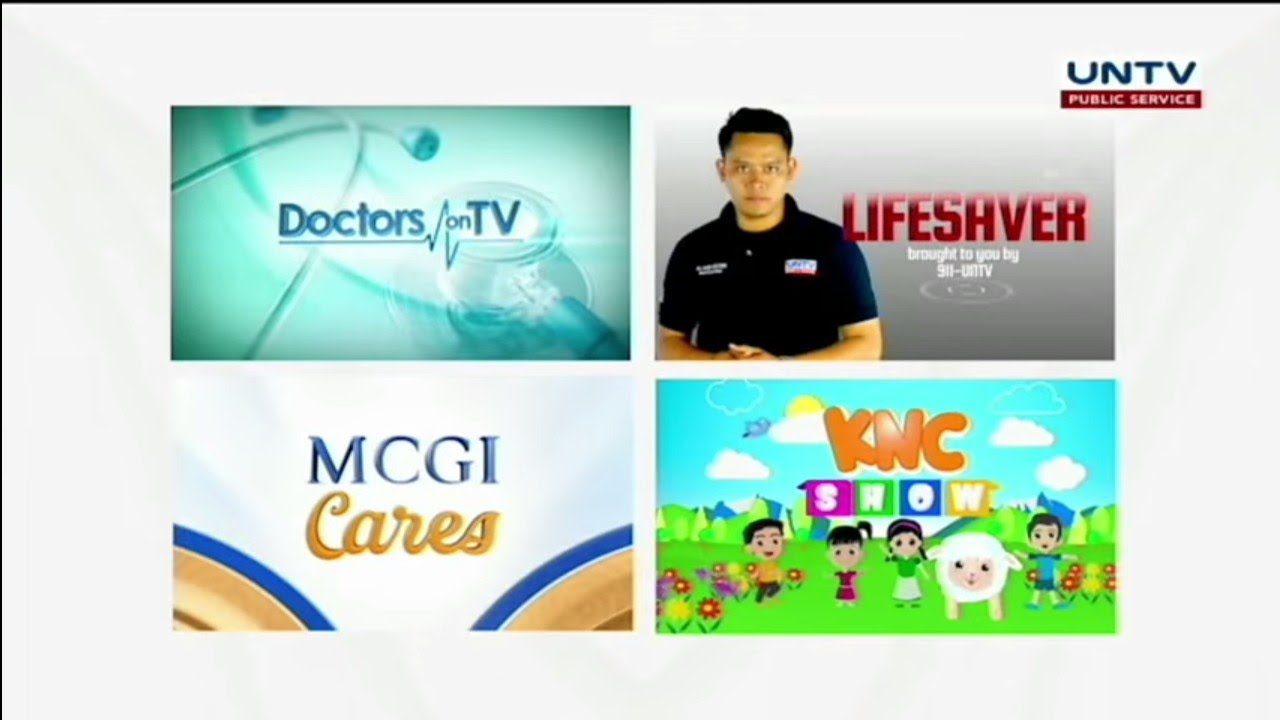 Doctors on TV, Lifesaver, MCGI Cares & KNC Show (New Timeslot on April 6, 2025)