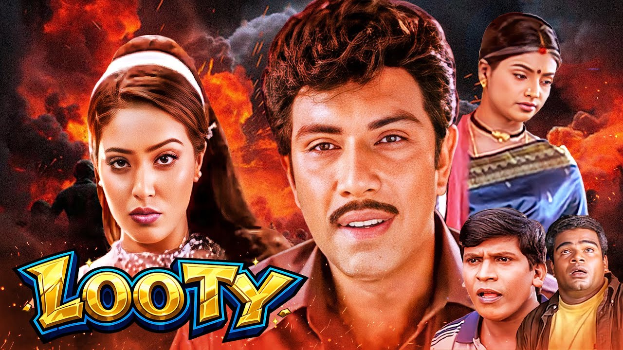 Looty (HD) Full Movie Hindi Dubbed | Sathyaraj की जबरदस्त साउथ एक्शन फिल्म | Roja, Mumtaj