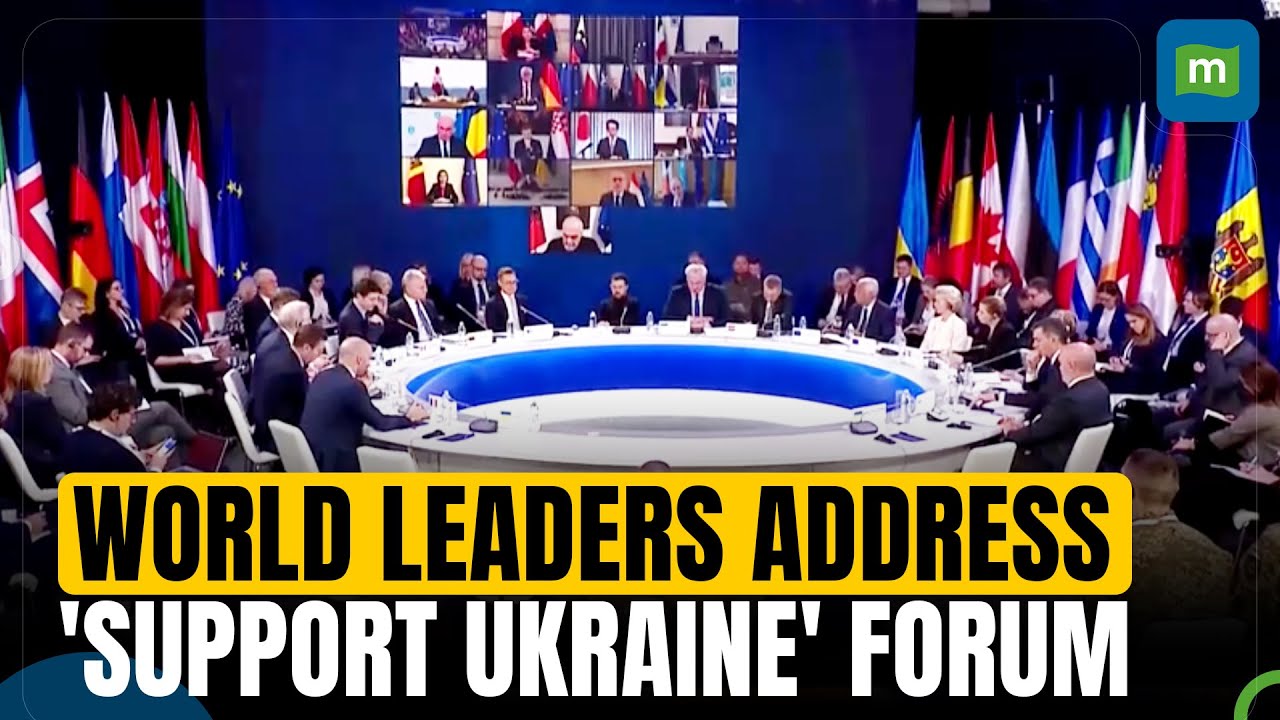 World Leaders Address 'Support Ukraine' Forum in Kyiv | Putin Receives Sword on War Anniversary