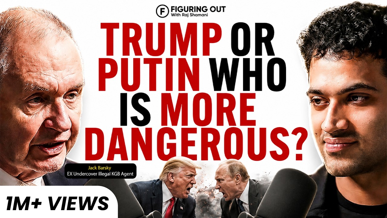 Ex-Russian Spy on Putin vs Trump, US Secrets, Crimes, Jail & War | Jack Barsky | FO470 Raj Shamani