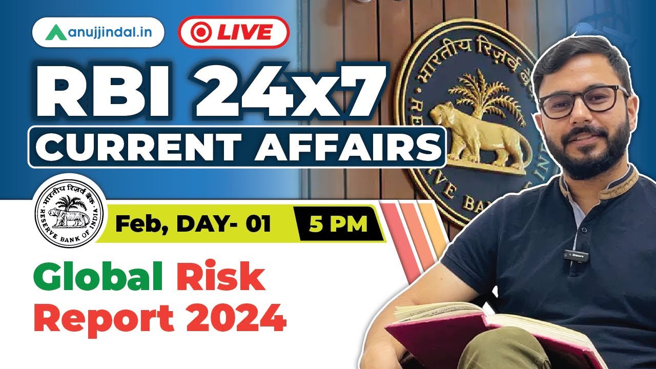 RBI Current Affairs | Finance Current Affairs | RBI 247 Anuj Jindal | RBI Grade B Preparation 2024