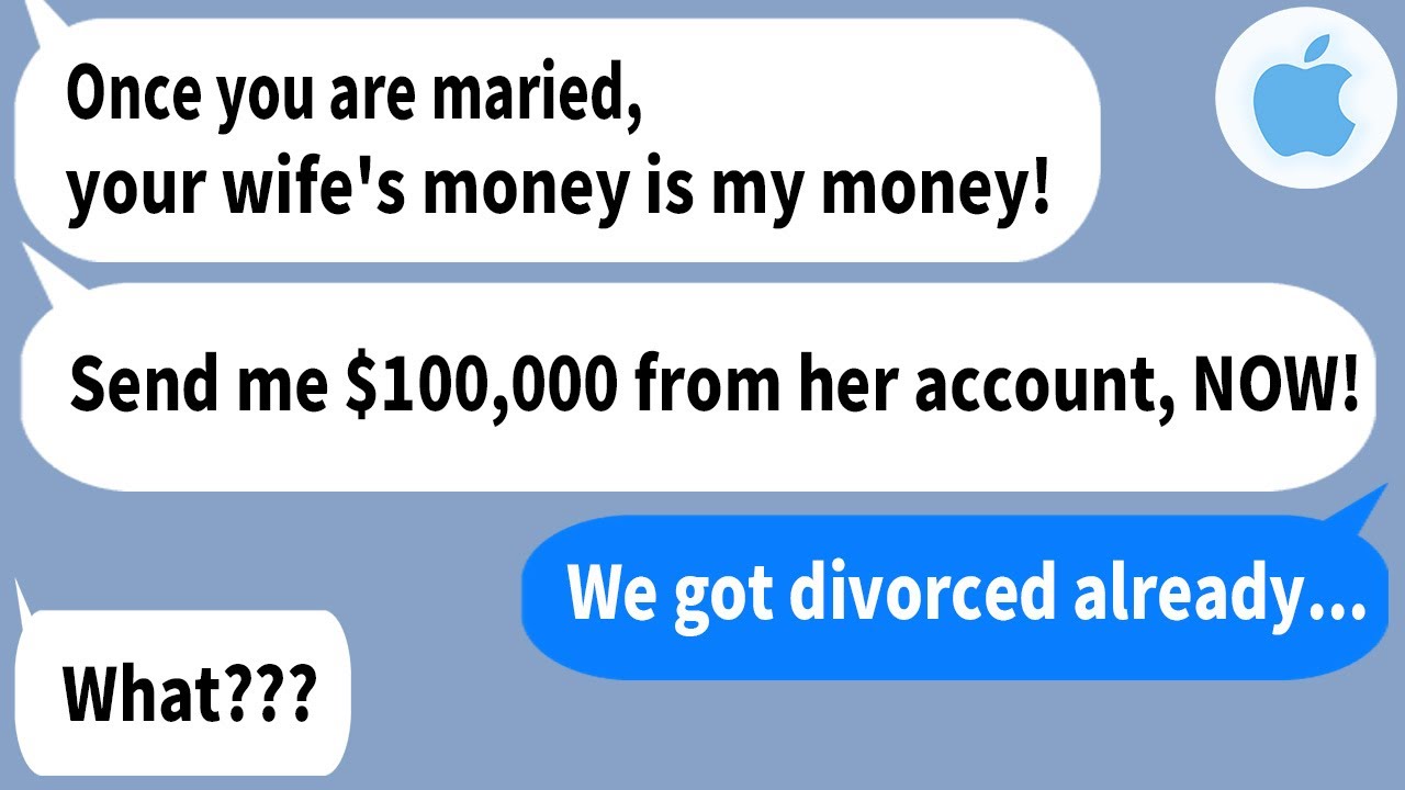 【Apple】 My wife and I had to fake our divorce because of my toxic mother.