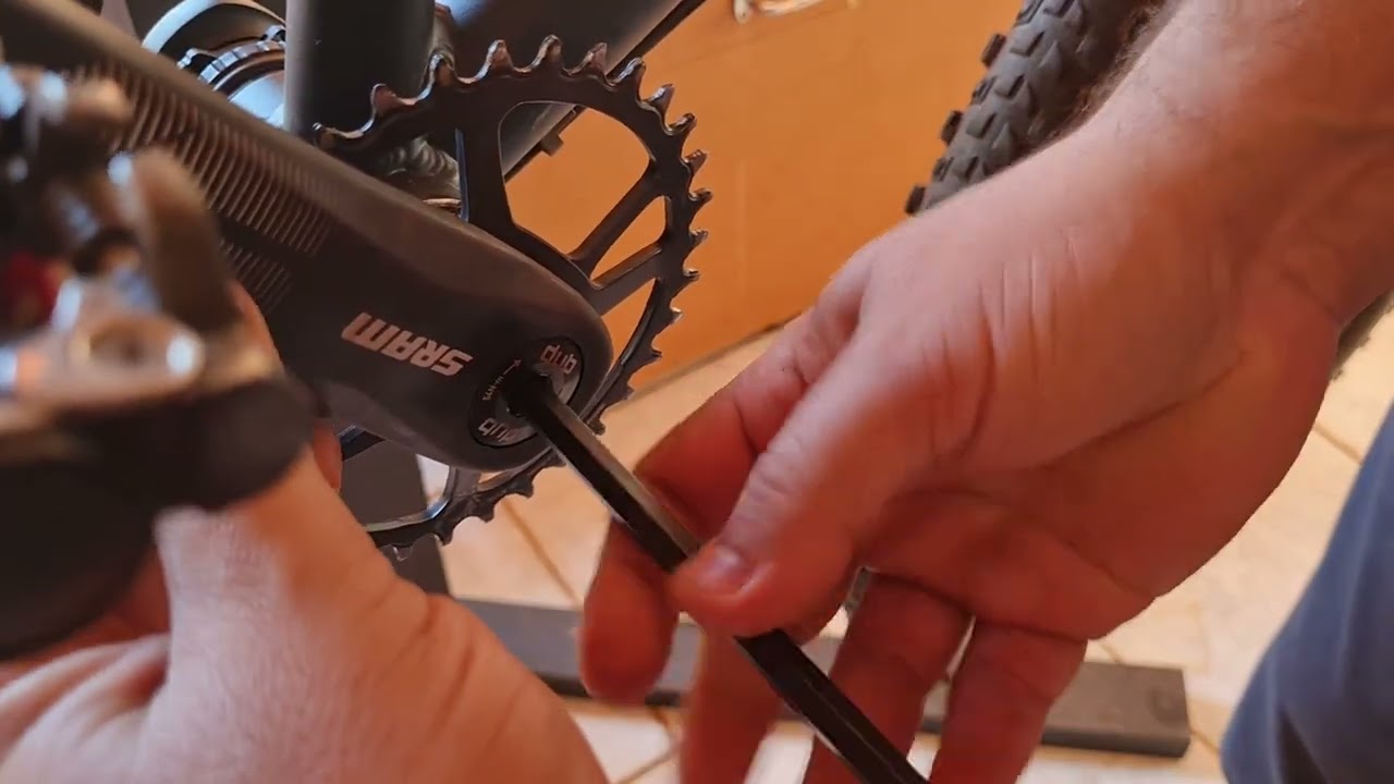 como remover e instalar pedivela Sram Dub - respondendo a inscrito
