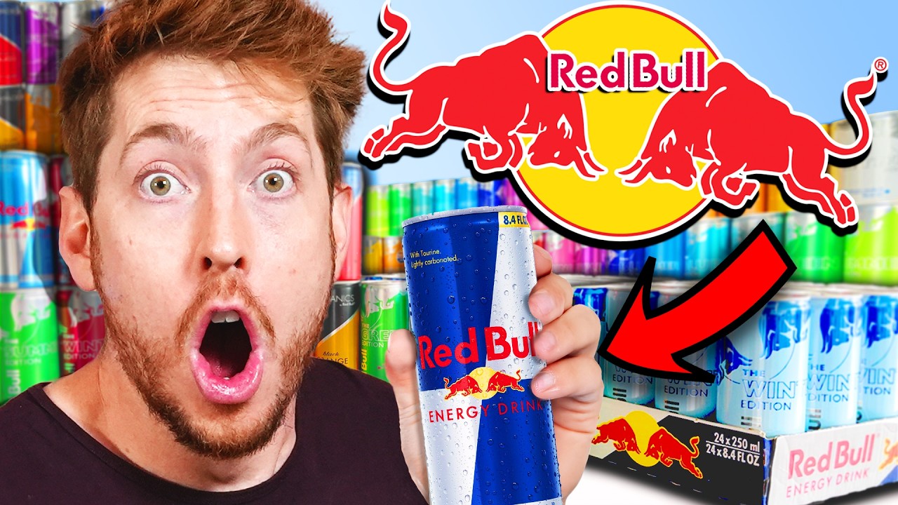 We Tried EVERY Red Bull Flavor!
